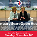 January Starts Open House and Application Event