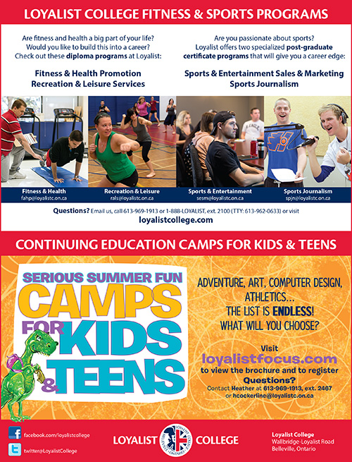 Belleville Recreation and Culture magazine – Spring/Summer 2014