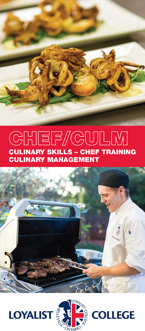 Culinary Skills – Chef Training / Culinary Management brochure, 2014