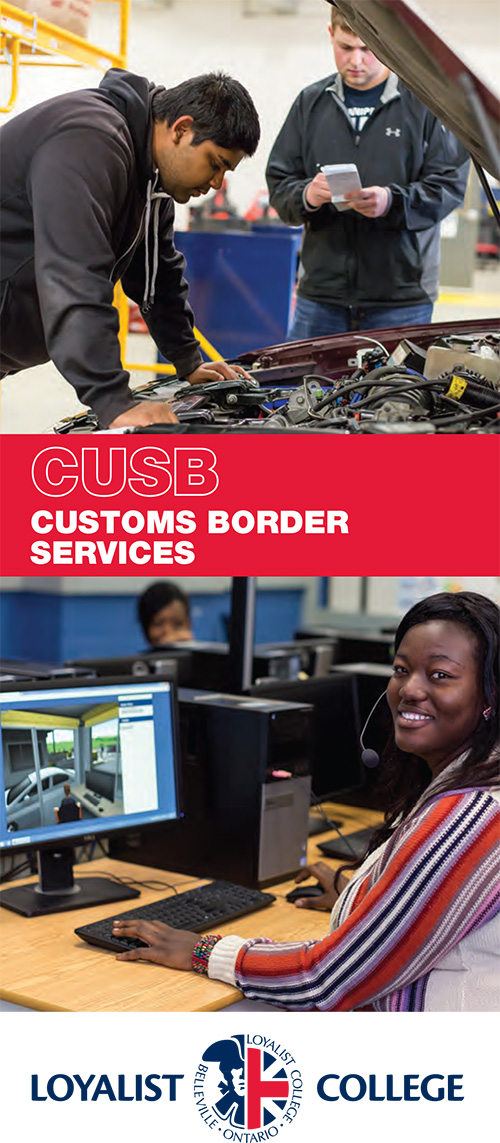 Customs Border Services brochure, 2014