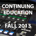 Continuing Education Fall 2013