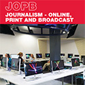 Journalism – Online, Print and Broadcast brochure, 2014