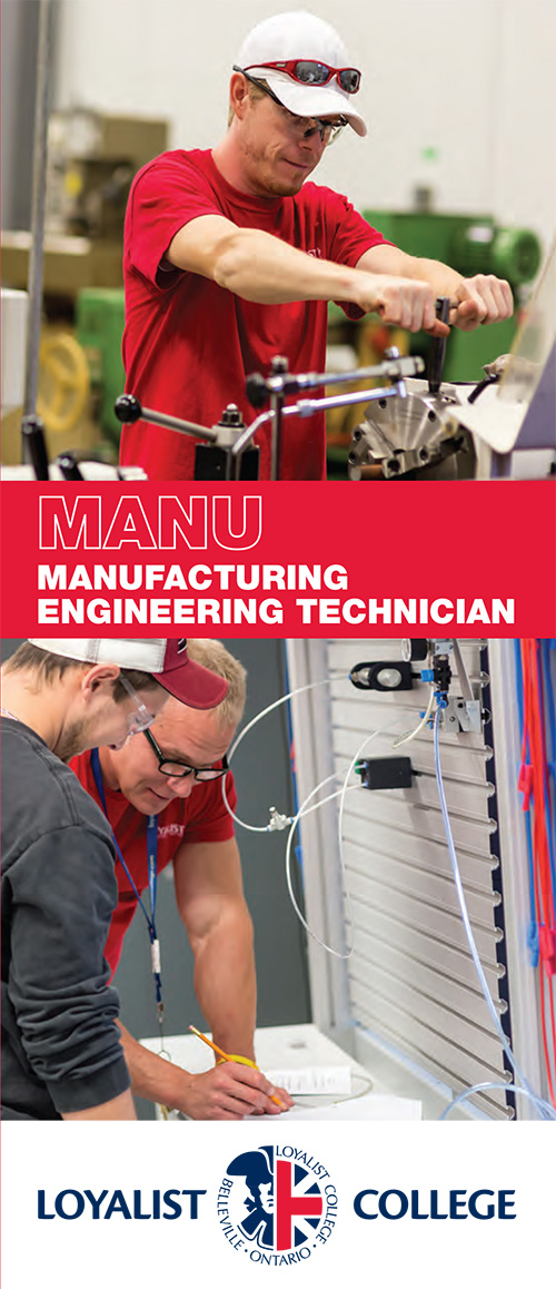 Manufacturing Engineering Technician brochure, 2014