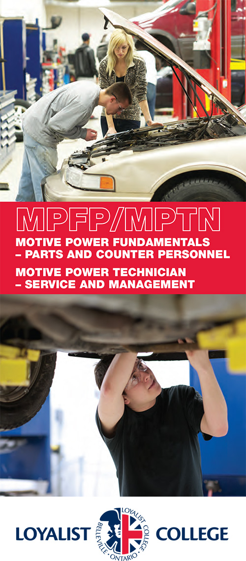Motive Power Fundamentals/Motive Power Technician brochure, 2014