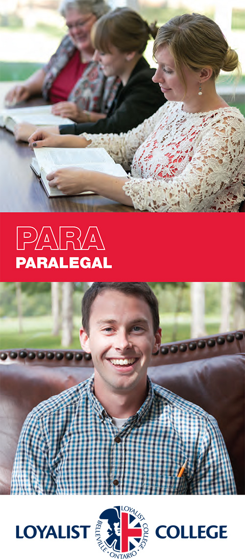 Paralegal brochure, 2014
