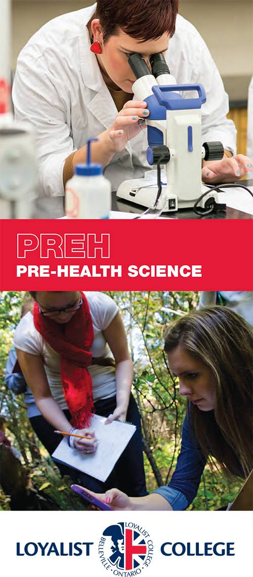 Pre-Health Science brochure, 2014