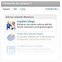 LinkedIn: Post-Grad Campaign, December 20, 2013 – January 31, 2014 (SPJN)