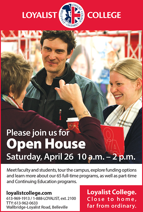 Spring Open House – April 26, 2014