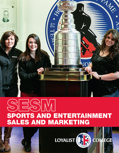 Sports and Entertainment Sales and Marketing brochure, 2014