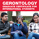 Gerontology Studies – Graduate Certificate for International Students, 2014