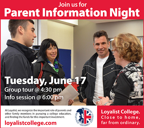 Parent Information Night ad – June 2014