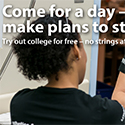 Student For A Day ad: June and July
