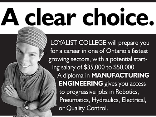 A CLEAR CHOICE – Manufacturing Engineering, Cobourg March 2003