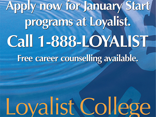 Loyalist College Famous Players “Apply Now” Ad November 2003