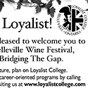 Bridging the Gap Wine Festival Welcome to Loyalist – Community Press – January 2004