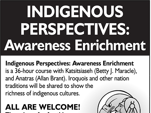 Indigenous Perspectives Awareness Course – Community Press – October 2004