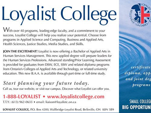 Higher Education Toronto Sun Ad September 2003