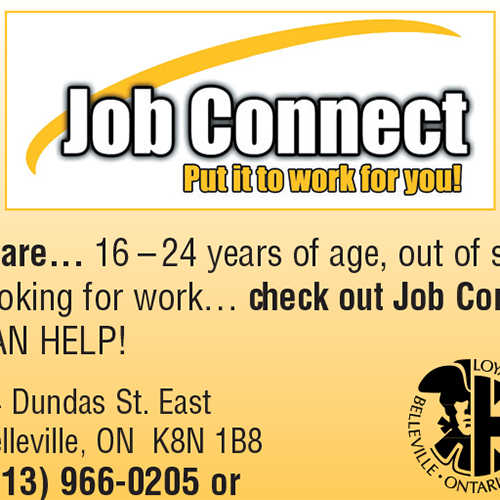 Job Connect – Belleville Chamber of Commerce – April 2004