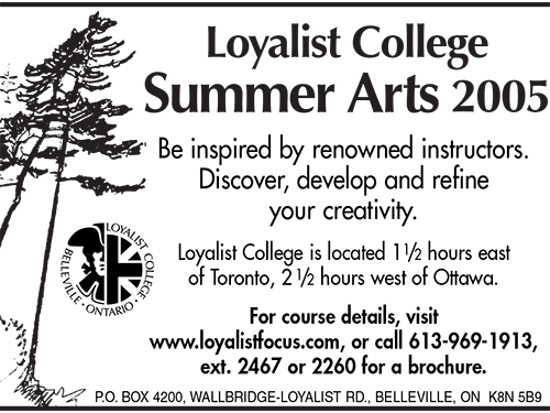 Summer Arts Watercolour – Gazette (new) – December 2004