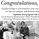 Loyalist Graduate Ad – Brighton June 2003