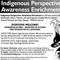 Native Awareness Course Napanee and Picton Ad October 2003
