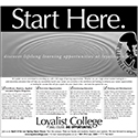 Spring Open House Ad – Progress – April 2004