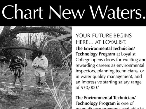 Quinte Conservation Environmental Technician/Technologist Program March 2003