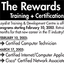 LTDC The Rewards Start Here – 3 new programs – January 2003