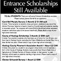 Entrance Scholarship Ad – September 2004