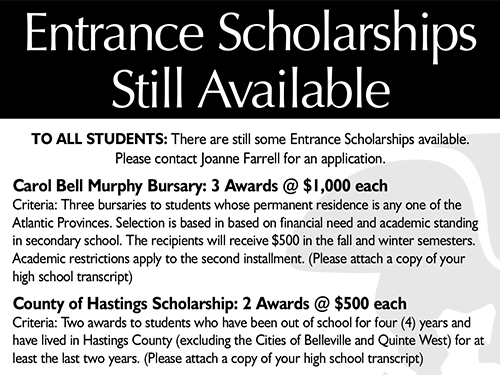Entrance Scholarship Ad – September 2004