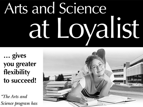 Arts and Science CP/LC Ad April 2003