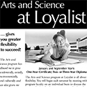 Arts and Science Cobourg Ad April 2003