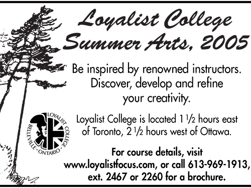 Summer Arts Watercolour – Gazette (no address) – December 2004