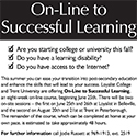 On-Line to Successful Learning – Community Press – June 2004