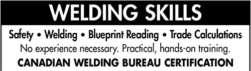 Welding Skills – Picton & Napanee – 2006