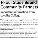 Strike Ad – Community Press – March 17 2006