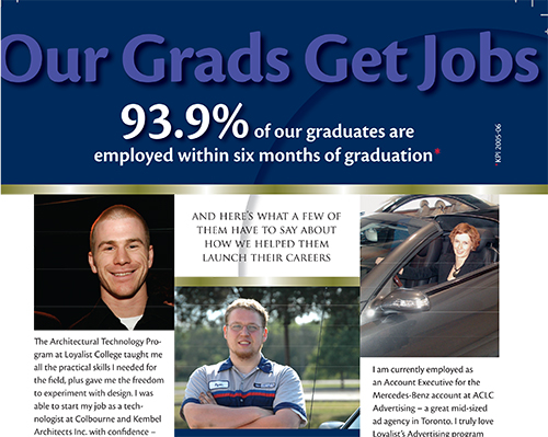 Our Grads Get Jobs – Sun Higher Education – July 2007