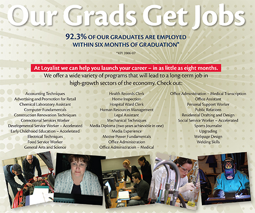 Our Grads Get Jobs – Fall Focus – July 2008