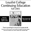 Continuing Education – Community Press – August 2005