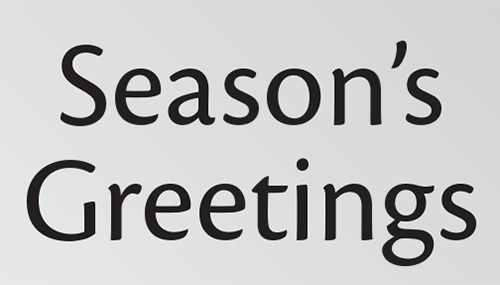 Season’s Greetings – Intelligencer – November 2006