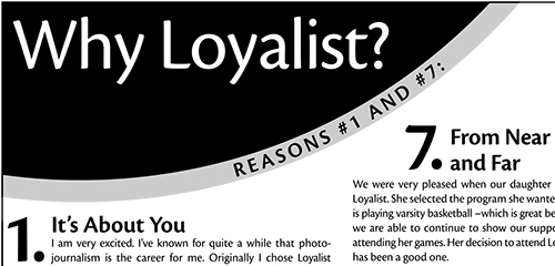 Why Loyalist – Globe and Mail – September 2006