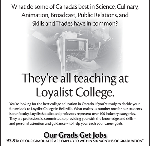 Globe and Mail Ad – October 2007