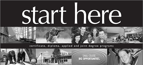 Start Here, Spring Open House – Intelligencer 1/2 page – April 2005