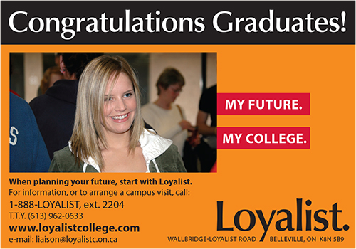 Congratulations Graduates – Northumberland News – June 2006