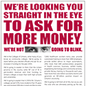 In the Eye Ad – FundCollegesNow – 2005