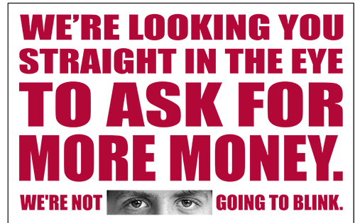 In the Eye Ad – FundCollegesNow – 2005