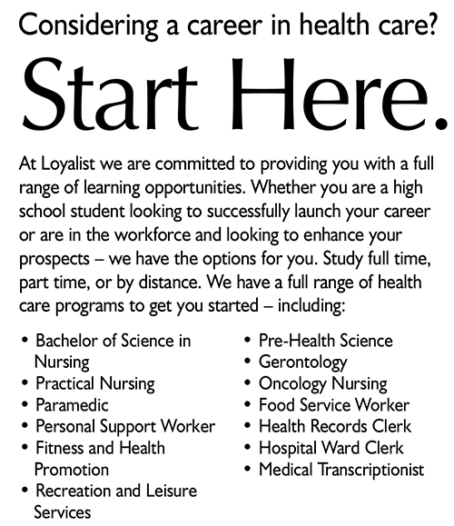 Start Here – Health Fair – April 2005