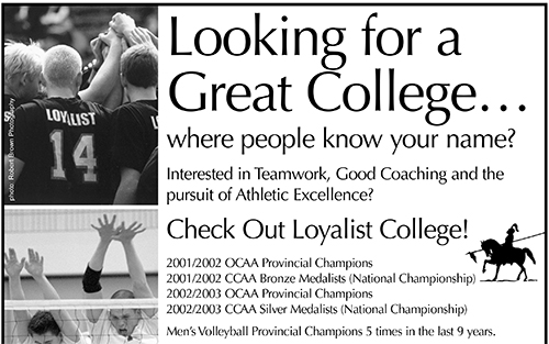 OFSA Mens Volleyball – October 2005