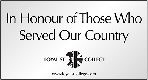 Remembrance Day – Intelligencer – October 2005