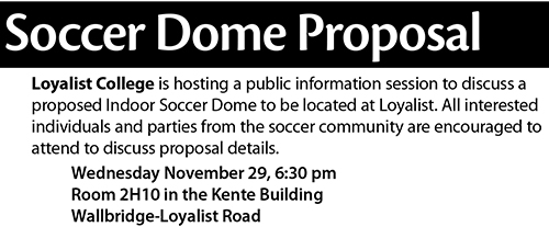 Soccer Dome Proposal – November 2006